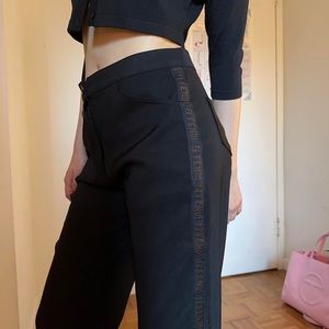Fendi Logo Trousers